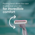 Одноразовые бритвы Gillette Venus Simply3 для женщин, 8 штук, предназначены для гладкого и комфортного бритья — изображение 5