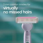 Одноразовые бритвы Gillette Venus Simply3 для женщин, 8 штук, предназначены для гладкого и комфортного бритья — изображение 6