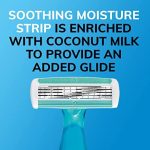 BIC Soleil Comfort Одноразовые бритвы с 4 лезвиями для женщин , набор из 3 бритв — изображение 2