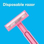 Одноразовые бритвы Gillette Venus Daisy Classic для женщин, 18 штук, для удаления волос для женщин — изображение 4