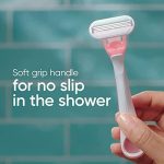 Одноразовые бритвы Gillette Venus Sensitive для женщин с чувствительной кожей, 6 штук — изображение 4