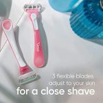 Одноразовые бритвы Gillette Venus Sensitive для женщин с чувствительной кожей, 6 штук — изображение 5