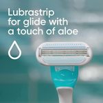 Одноразовые бритвы Gillette Venus Tropical для женщин, 3 шт., Разработаны для гладкого бритья — изображение 3
