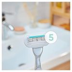 Сменные кассеты для бритвенных лезвий Gillette Venus Extra Smooth Sensitive для женщин, 4 штуки — изображение 5
