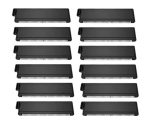 Запасные картриджи baKblade 2.0 Back Hair and Body Shaver для бритв Elite 2.0  — технология Dryglide 12 шт