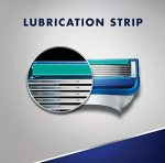 Сменные кассеты для бритвенных лезвий Gillette5, 12 шт., смазывающая полоска для более комфортного бритья — изображение 5