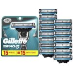 Сменные кассеты для мужских бритвенных лезвий Gillette Mach3, 15 шт.