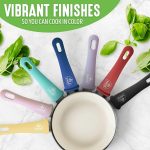Набор из 16 кастрюль и сковородок, без PFAS GreenLife Soft Grip Healthy Ceramic Nonstick, н — изображение 7