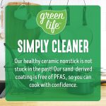 Набор из 16 кастрюль и сковородок, без PFAS GreenLife Soft Grip Healthy Ceramic Nonstick, н — изображение 8