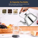 Чайник со свистком на плите ClassicTeapot Чайники из нержавеющей стали для плиты — изображение 7