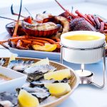 Набор из 4 керамических подогревателей масла Luvan и 20 свечей Tealight для морепродуктов, шоколадного фондю — изображение 5