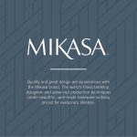 Набор столового серебра Mikasa Harmony из 65 предметов, полированная зеркальная нержавеющая сталь 18.10, — изображение 8
