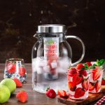Кувшин стеклянный со съемной крышкой из боросиликатного стекла — изображение 8