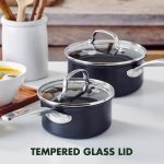 Кастрюля Green Pan - анодированная, здоровая, керамическая, антипригарная набор кастрюль с крышками 1 B 1.9 Л — изображение 5