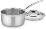 Кастрюля с крышкой Cuisinart Трехслойная 1.9 Л из нержавеющей стали