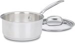 Кастрюля Cuisinart от шеф-повара, нержавеющая сталь 1.5 Л