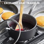 Кастрюля GreenPan Chatham Твердая анодированная керамическая антипригарная кастрюля с крышкой 2.8 Л. — изображение 5
