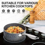Кастрюля MICHELANGELO с антипригарным покрытием с крышкой, Маленькая кастрюля 2.8 л. — изображение 7