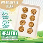 Набор противней для выпечки с керамическим покрытием 2 предмета GreenLife — изображение 3
