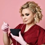 Силиконовая чаша ForPro, черная, гибкая, без запаха, для смешивания продуктов для лица, массажа, тела и других — изображение 4