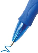 Выдвижная шариковая ручка BIC , полужирный кончик (1,6 мм), синяя, 36 шт — изображение 3