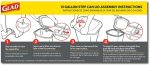 Мусорный бак Glad 50 л с защитой от запаха — изображение 6