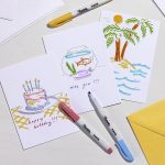 Креативные маркеры Sharpie S-Note, маркеры, разные цвета, остроконечный наконечник, 36 шт. — изображение 6