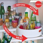 Нескользящий поворотный стол Copco для хранения, 30 см, серый — изображение 8