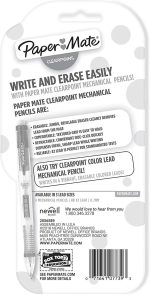 Механические карандаши Paper Mate Clear Point, 0,7 мм, модные разные цвета, упаковка из 4 шт. — изображение 5