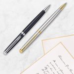Шариковая ручка Waterman Hemisphere - Матовый черный CT, средняя точка — изображение 6