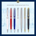 Шариковая ручка Waterman Hemisphere - Матовый черный CT, средняя точка — изображение 7