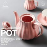 Королевский чайник SWEEJAR керамический чайник со съемным заварочным устройством из нержавеющей стали — изображение 3