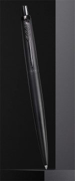 Шариковая ручка Parker Jotter XL | Монохромный матовый черный | Средняя точка | синие чернила — изображение 7