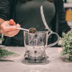 Чайник с подставкой, Tea Steeper, Easy Tea Infuser, 17,7 унций. 525 мл, ЛЕГКИЙ — изображение 4