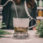 Чайник с подставкой, Tea Steeper, Easy Tea Infuser, 17,7 унций. 525 мл, ЛЕГКИЙ — изображение 6