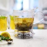 Чайник с подставкой, Tea Steeper, Easy Tea Infuser, 17,7 унций. 525 мл, ЛЕГКИЙ — изображение 7