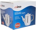 Чайник Winco Gooseneck USA, 0.95 Л, нержавеющая сталь, средний размер — изображение 5