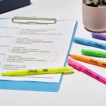Карманные маркеры, наконечник долото, разные цвета, 12 шт — изображение 6