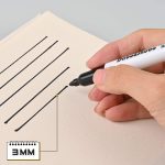 Черные перманентные маркеры 60 шт., тонкое острие, разные цвета, для работы с пластиком, деревом и металлом — изображение 3