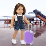 Игровой набор для для американских 18 кукол, аксессуары для 45 см куклы, путешествия — изображение 4