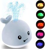 Игрушки для ванной, Кит с автоматическим разбрызгивателем воды, Милая игрушка для купания