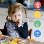 Деревянные пазлы для малышей 1-3 лет Пазлы в форме животных Игрушка Монтессори для малышей 12 шт — изображение 6