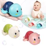 Симпатичные плавательные игрушки для купания черепах для малышей и детей (3 шт.)
