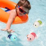 Симпатичные плавательные игрушки для купания черепах для малышей и детей (3 шт.) — изображение 5