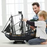 Модель корабля 3D для взрослых, Пиратский корабль со светодиодной подсветкой — изображение 8