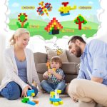 Магнитные кубики для малышей 2-4 лет - игрушки для сенсорного образования дошкольного возраста — изображение 8
