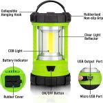 Аккумуляторный фонарь для кемпинга, 3000LM 5 режимов освещения, Зарядное устройство для телефона — изображение 2