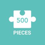 Пазл Головоломка из 500 деталей для взрослых и семей, пазл из фольги с птичьими перьями из 500 деталей — изображение 3