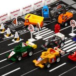 Набор из 20 игрушек мини-грузовиков и набор игрушек для гоночных автомобилей, игровой набор для игр — изображение 7