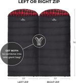 Спальный мешок TETON Sports Celsius XXL компрессионный мешок для семейного туризма — изображение 3